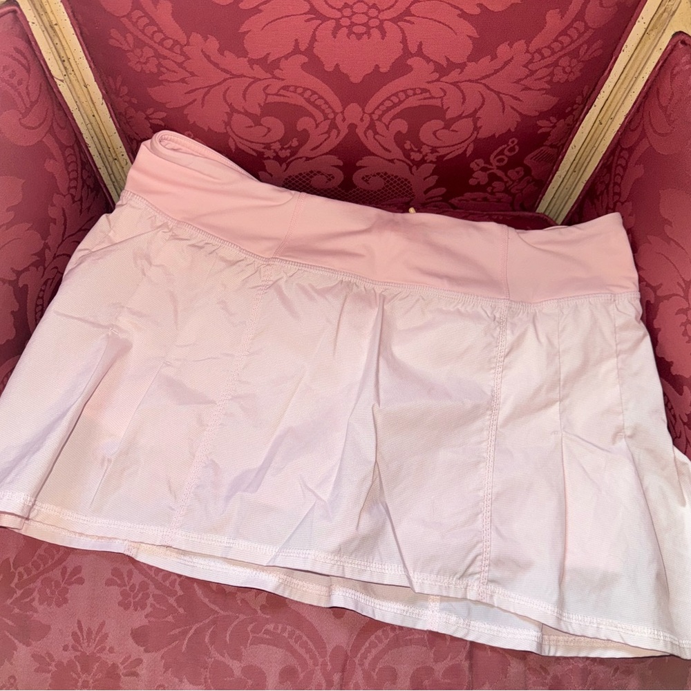 Lululemon Pleated Tennis Skirt (Strawberry Milkshake) - Size 8